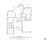 Detailed floor plan showcasing the layout of the home, including rooms and total square footage at 7511 Biltmore Ln, Douglasville, GA 30135