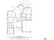 Detailed floor plan showcasing the layout of the home, including room dimensions and overall square footage at 7511 Biltmore Ln, Douglasville, GA 30135