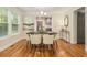 Elegant dining room with hardwood floors and ample natural light at 802 Chestnut Nw, Atlanta, GA 30314