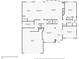 First floor plan features a kitchen, living room, dining room, garage, and backyard patio at 11240 Avery Cove Ct, Alpharetta, GA 30022
