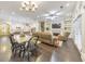 Bright, open floor plan with a modern kitchen, dining area, and comfortable living room space at 396 Summerhour St, Marietta, GA 30060