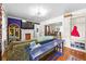 Cozy living room featuring hardwood floors and a decorative fireplace at 511 Robinson Se Ave, Atlanta, GA 30315