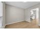 Dining room features neutral paint and luxury vinyl plank flooring at 3504 Benthollow Ln, Duluth, GA 30096