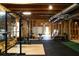 Spacious basement gym with workout equipment at 5755 Vinings Place Se Ct, Mableton, GA 30126
