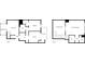 Detailed floor plan showcasing layout of rooms, including living room, kitchen, bedrooms, and balcony at 293 Quail Run, Roswell, GA 30076