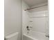 Clean bathroom featuring a tub with shower combination and a modern commode at 139 Treeline Trl, Canton, GA 30115