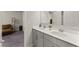 Spacious bathroom with double sinks, modern fixtures, and ample counter space at 139 Treeline Trl, Canton, GA 30115