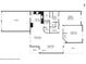 Floor plan of the home indicating layout of rooms, including bedrooms, bathrooms, kitchen, and living spaces at 1065 City Park Dr, Mcdonough, GA 30252