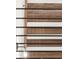 Detail of the stylish window treatments that provide privacy and complement the room's decor at 2327 Mason Dr # D23, Atlanta, GA 30316