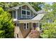 Charming two-story home with a brick and taupe facade, complemented by lush green landscaping at 608 Sherwood Ne Rd, Atlanta, GA 30324