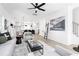 Comfortable living room with open design, modern furniture, and bright natural light at 3319 Stillwood Ln, Hapeville, GA 30354
