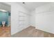 Empty walk-in closet with shelving, providing ample storage space for clothes and accessories at 508 Canton Ct, Canton, GA 30115