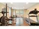 Basement exercise room with weightlifting equipment and treadmill at 1686 Brooks Farm Nw Dr, Acworth, GA 30101