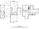 Detailed floor plans of both the first and second floors, showing layout and dimensions of the home at 1686 Brooks Farm Nw Dr, Acworth, GA 30101