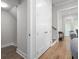 Hallway showing closet and entrance to a naturally lit dining room at 364 Glendale Ne Ave # B, Atlanta, GA 30307