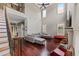 A stunning living room featuring hardwood floors, lots of light, and cozy seating at 944 Hidden Falls Se Ln, Smyrna, GA 30082