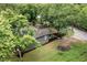 Aerial view showcasing the home's exterior and well-manicured yard at 230 Milton Se Ave, Atlanta, GA 30315