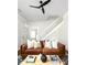 Living room with hardwood floors, neutral paint, and a modern ceiling fan at 230 Milton Se Ave, Atlanta, GA 30315