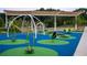 Vibrant community playground featuring modern play structures, soft blue and green surfaces, and shaded seating areas at 230 Milton Se Ave, Atlanta, GA 30315