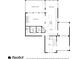 Main floor plan featuring a kitchen, dining area, Gathering room, screened porch, and living room at 4679 Glenshire Pl, Atlanta, GA 30338