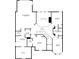 Layout of the second floor showing primary bedroom, bedrooms, bathrooms, laundry and walk-in closet at 4388 Cades Pointe, Marietta, GA 30066