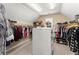 Spacious walk-in closet with ample storage and organization for clothes and accessories at 4388 Cades Pointe, Marietta, GA 30066