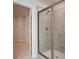 Glass enclosed shower at 76 Homesite Dulles Dr, Mcdonough, GA 30253