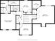 Second floor plan featuring four bedrooms, two bathrooms, and walk-in closets at 1320 Country Acres Ln, Lawrenceville, GA 30045