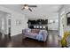 Comfortable living room features an open floor plan, hardwood floors, and bright decor at 2100 Drew Nw Dr, Atlanta, GA 30318