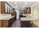 Modern kitchen with granite countertops, stylish cabinets, and stainless steel appliances, perfect for cooking at 700 Ridgeway Ct, Canton, GA 30114
