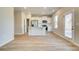 Bright kitchen with white cabinets, stainless steel appliances, and a center island at 110 Alpine Rd, Fairburn, GA 30213