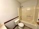 Bathroom featuring a standard toilet and tub with shower fixture at 3436 Finglas Dr, Marietta, GA 30008