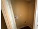 View of the laundry hookups inside the utility room, near the doorway at 4649 Camelot Dr, Douglasville, GA 30135