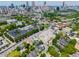 This aerial view captures the property's prime location, nestled in a verdant setting with the cityscape as a backdrop at 53 Daniel Se St, Atlanta, GA 30312