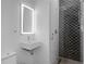 Modern bathroom featuring new vanity and tiled shower at 53 Daniel Se St, Atlanta, GA 30312