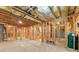 Unfinished basement with visible insulation, ready for customization at 5816 Chamblee Dunwoody Rd, Atlanta, GA 30338