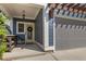 Home exterior with garage, stylish pergola, and outdoor kitchen area at 1338 Dupont Nw Park, Atlanta, GA 30318