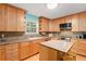 Modern kitchen equipped with stainless steel appliances, plenty of cabinets, and an island with seating at 39 Cannon Pl, Dallas, GA 30157