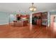 Spacious kitchen features a large island, stainless steel appliances, and ample cabinet space at 7940 Gable Dr, Douglasville, GA 30135