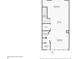 First floor plan showing kitchen, living room, bathroom and dining room layout at 1030 Burnside Nw Pl, Atlanta, GA 30318