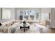 Inviting living room with large windows, stylish furniture, and decor, perfect for relaxation and entertaining at 1030 Burnside Nw Pl, Atlanta, GA 30318