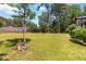 Large backyard with plenty of space and tree coverage at 2158 Oregon Ct, Decatur, GA 30032