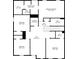 Second floor floor plan featuring bedrooms, bathrooms, a laundry room and a loft at 294 Ralph Still Rd, Dacula, GA 30019