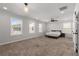 Spacious bedroom with natural light, carpeted floor and neutral decor at 3723 Silvery Way, Powder Springs, GA 30127