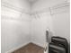 Walk-in closet features ample wire shelving for optimal storage and organization at 3723 Silvery Way, Powder Springs, GA 30127