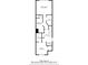 Third floor plan featuring the primary bedroom, walk-in closet, and laundry at 1996 Cobblestone Ne Cir, Atlanta, GA 30319