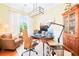 Well-lit home office featuring hardwood floors, a large window, and stylish decor at 1996 Cobblestone Ne Cir, Atlanta, GA 30319