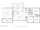 Detailed floor plan showcasing the layout of the home, including living room, kitchen, bedrooms, and bathrooms at 5421 Brownlee Rd, Stone Mountain, GA 30087