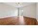 Inviting space with hardwood floors and sliding door to outdoor area at 1363 Penhurst Dr, Lawrenceville, GA 30043