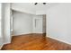 Spacious living room featuring hardwood floors and natural lighting at 1363 Penhurst Dr, Lawrenceville, GA 30043
